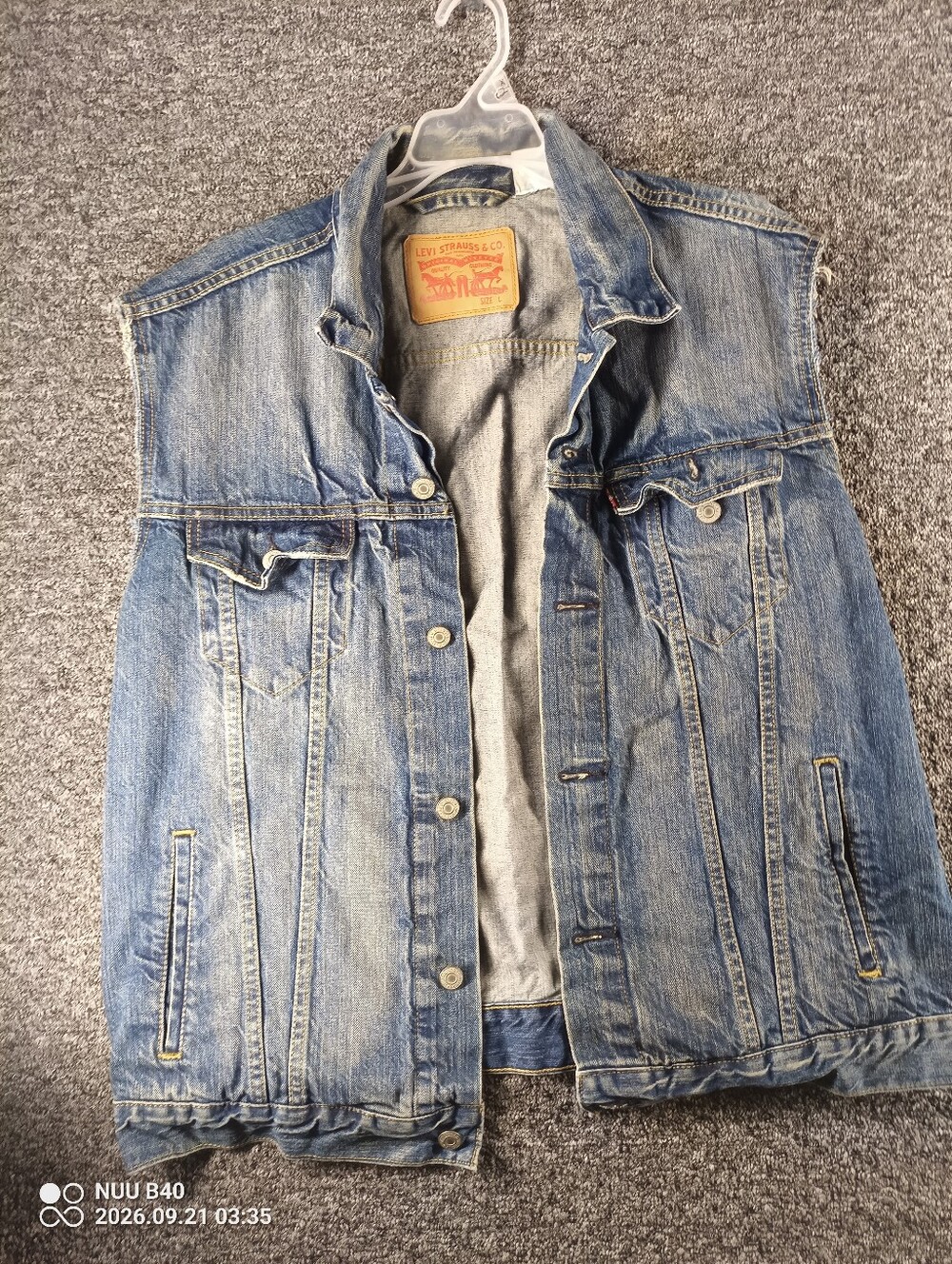 Levi's Men’s Light Blue Denim Jeans